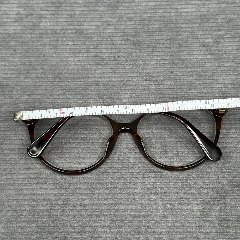 Max&Co. Tortoiseshell Cat Eye Y2K Eyeglasses Brown Gold Vintage 004148410030